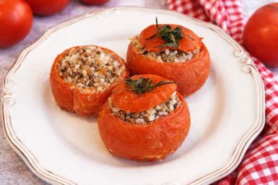Kıymalı Domates Dolması